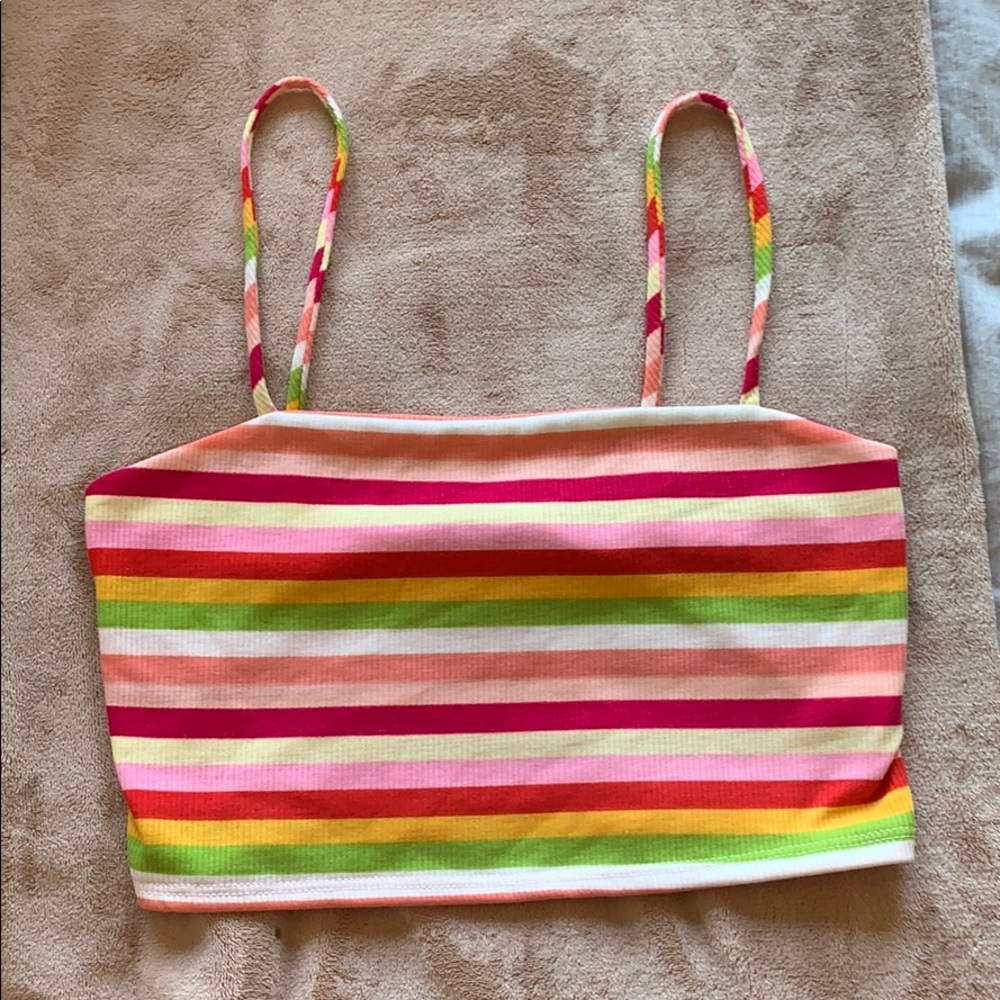 Forever 21 rainbow tank top